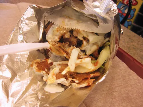 Sandwich kebab maxi