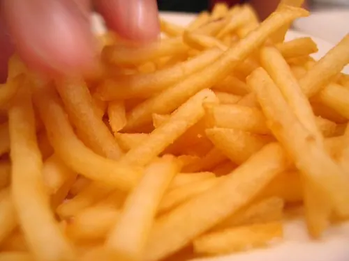 Grande barquette de frites