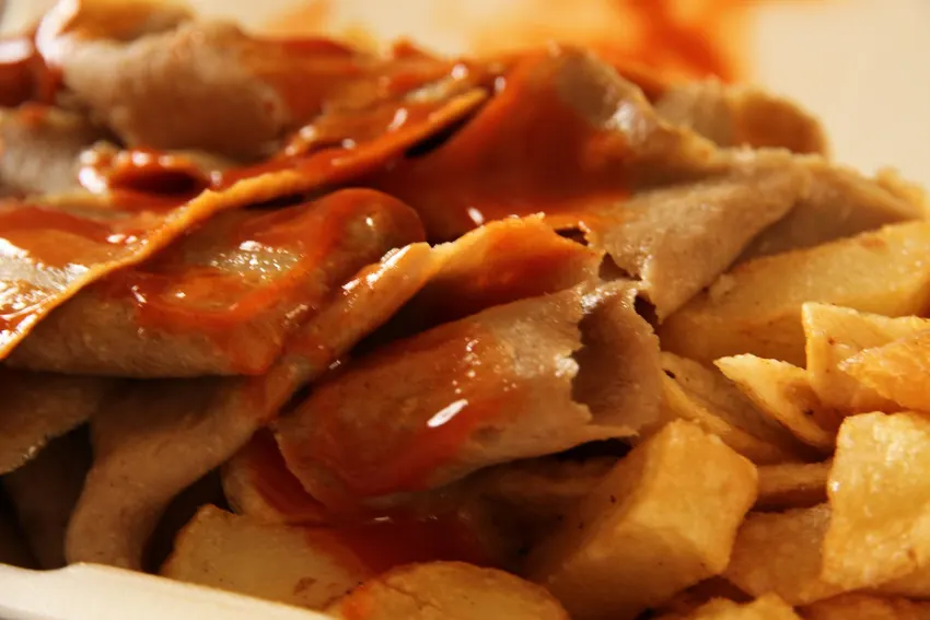 Grande barquette de kebab