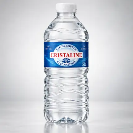 EAU PLATE CRISTALINE 50CL
