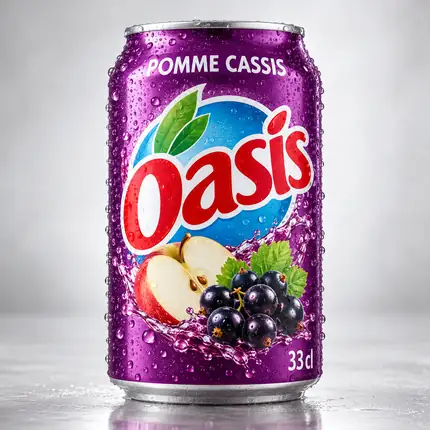 OASIS POMME CASSIS 33CL