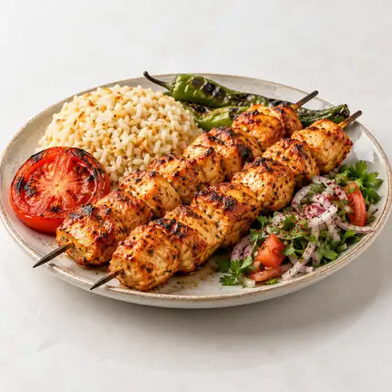 Brochettes de poulet